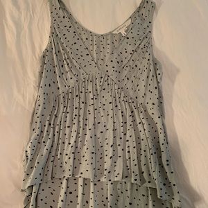 BCBG babydoll Top